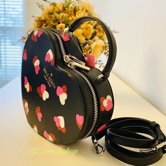 Kate Spade purse Love Shack Heart handbag crossbody new - Picture 1 of 9